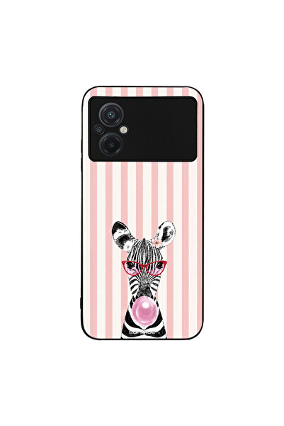 OEM Θήκη Sonique Stripe Stories Series για Xiaomi Poco M5 Ζέβρα – Τσιχλόφουσκα