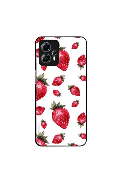 OEM Θήκη Sonique Fruit Series για Motorola Moto G13 4G / Moto G23 4G Φράουλα 01