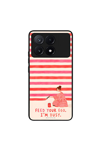 OEM Θήκη Sonique Stripe Stories Series για Xiaomi Poco X6 Pro 5G Feed Your Ego