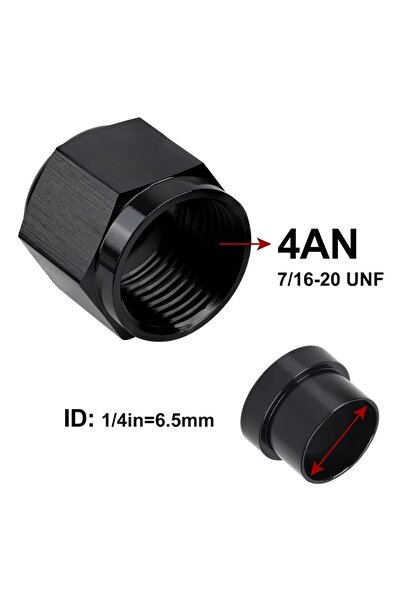 Choice AN4 Straight Hose Fittings 0 Degree AN4 1/4 AN6 3/8 AN8 1/2 AN10 5/8 A...