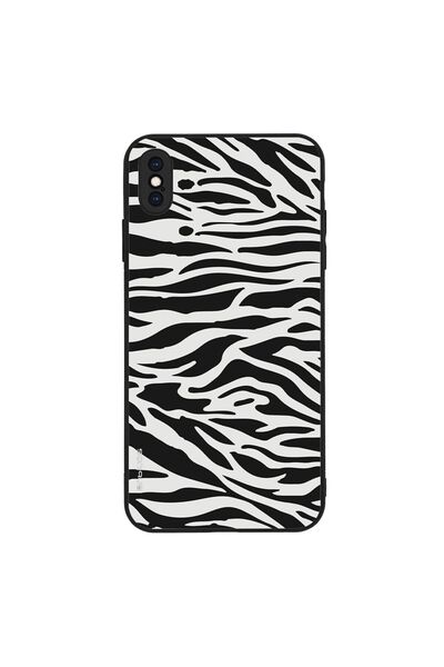OEM Θήκη Sonique Σειρά Animal Print για Apple iPhone XS MAX Ζέβρα