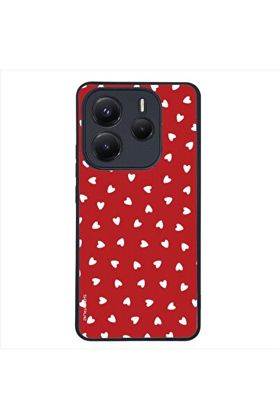 OEM Θήκη Sonique Heart Series για Xiaomi Redmi Note 14 5G Κόκκινο