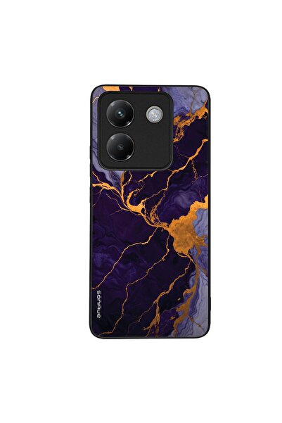 OEM Θήκη Sonique Marble Series για Xiaomi Poco M7 Pro 5G Μωβ