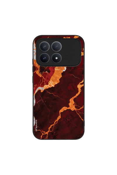 OEM Θήκη Sonique Marble Series για Xiaomi Poco F8 Pro 5G Κόκκινο