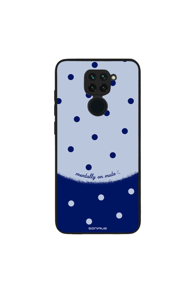 OEM Θήκη Sonique Delulu Polka Era Series για Xiaomi Redmi Note 9 Blue Mentally
