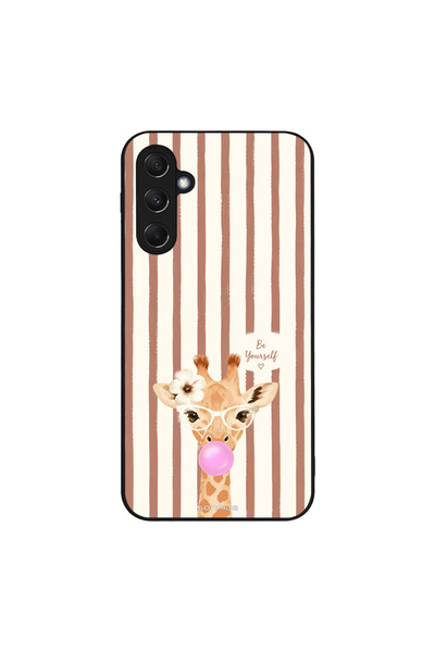 OEM Θήκη Sonique Stripe Stories Series για Samsung Galaxy M34 5G Καφέ - Καμηλ...