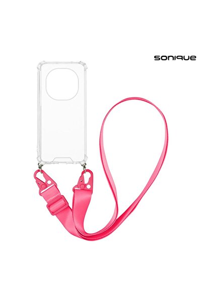 OEM Θήκη Σιλικόνης με Strap Sonique Armor Clear Xiaomi Redmi Note 15 Pro Plus...