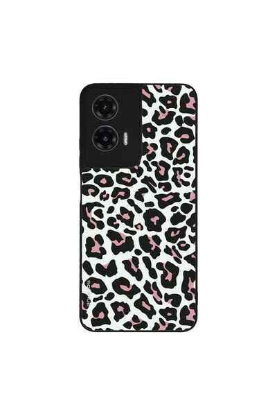 OEM Θήκη Sonique Animal Print Series για Motorola Moto G35 5G Leopard 02
