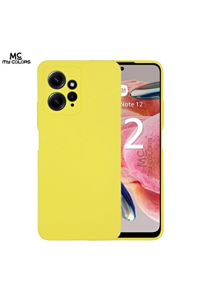 OEM Θήκη Σιλικόνης My Colors Sonique Xiaomi Redmi Note 12 4G Κίτρινο
