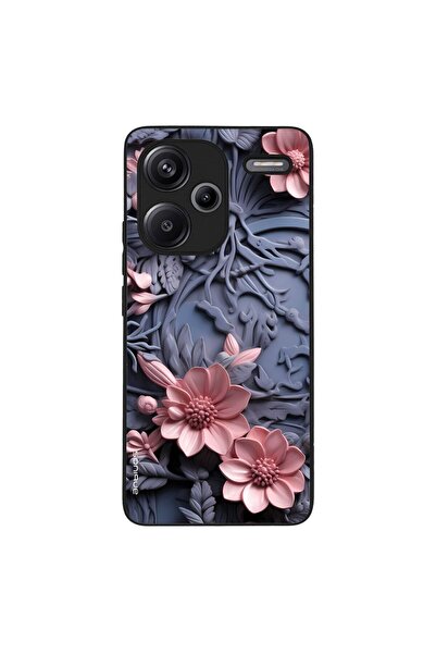 OEM Θήκη Sonique 3D Flower Series για Xiaomi Redmi Note 13 Pro Plus 5G Ροζ 02