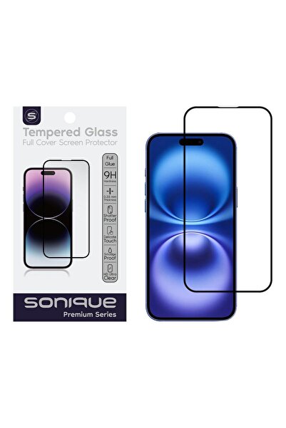 OEM Σκληρυμένο Γυαλί Sonique Premium Series HD Πλήρους Κάλυψης 9H για Apple i...