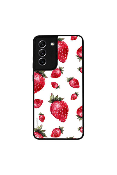 OEM Θήκη Sonique Fruit Series για Samsung Galaxy S21 FE Φράουλα 01