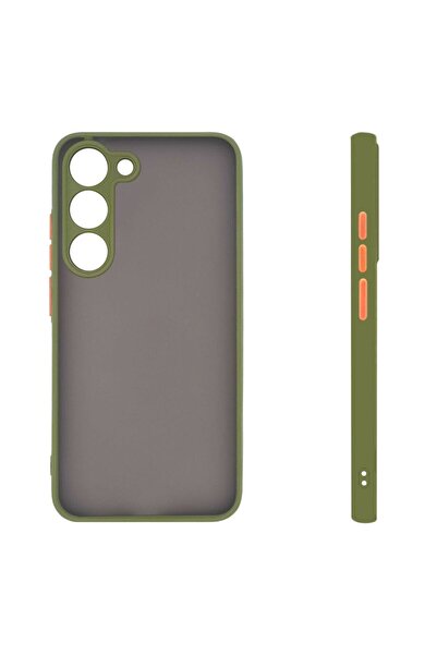 OEM Θήκη Σιλικόνης Color Button Bumper Sonique Samsung Galaxy S23 FE Πράσινο ...