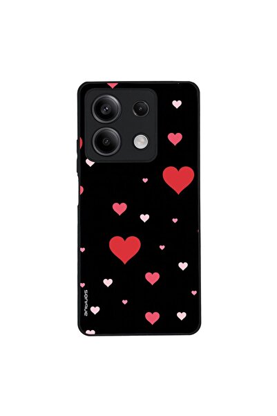 OEM Θήκη Sonique Heart Series για Xiaomi Redmi Note 13 5G Μαύρο