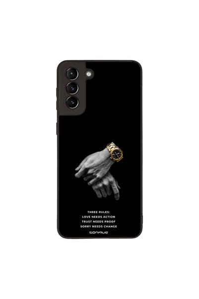 OEM Θήκη Sonique Ανδρική Έκδοση για Samsung Galaxy S21 Plus Τρεις Κανόνες