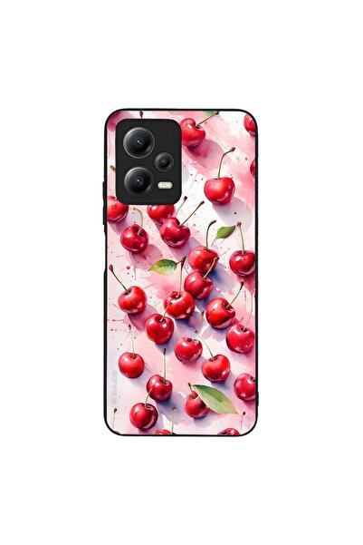 OEM Θήκη Sonique Fruit Series για Xiaomi Redmi Note 12 4G Κεράσι
