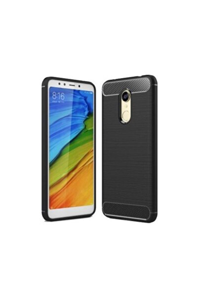 OEM Θήκη Σιλικόνης Carbon TPU Fiber Brushed Xiaomi Redmi 5 Μαύρο
