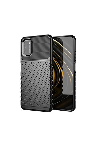 OEM Θήκη Κινητού Thunder Case Flexible Tough Rugged Xiaomi Poco M3 Μαύρο