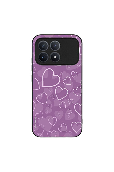 OEM Θήκη Sonique Heart Series για Xiaomi Poco F8 Pro 5G Βιολετί