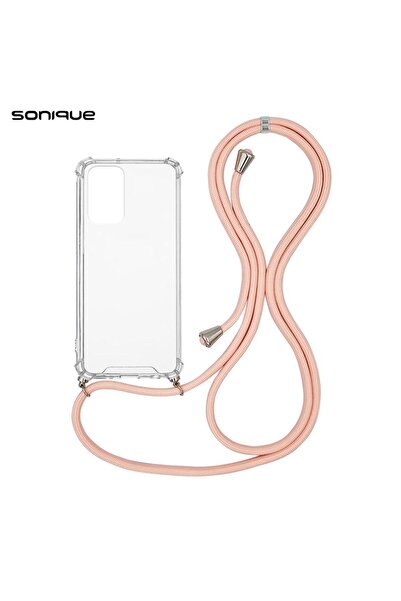 OEM Θήκη Σιλικόνης με Κορδόνι Sonique Armor Clear Xiaomi Redmi Note 10 5G / P...