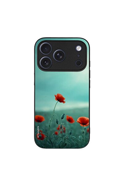 OEM Θήκη Sonique Sunset in Eden Series για Apple iPhone 17 Pro Scarlet Poppy