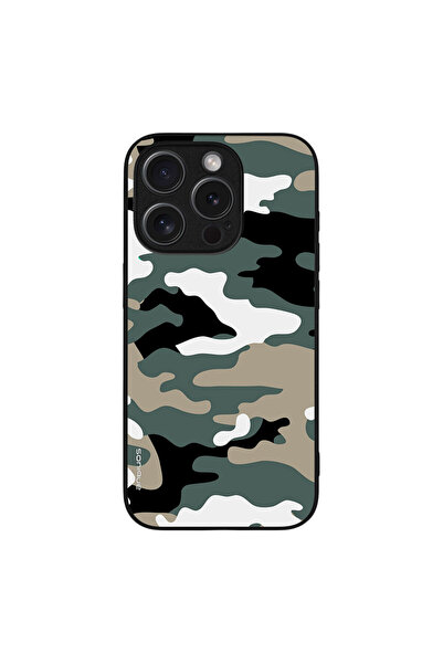 OEM Θήκη Sonique Camouflage Army Series για Apple iPhone 15 Pro Χακί