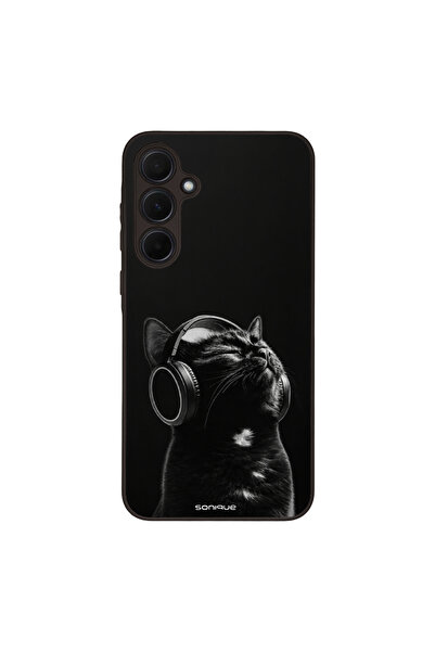 OEM Θήκη Sonique Men's Edition για Samsung Galaxy A35 5G Audio Kitten - Black