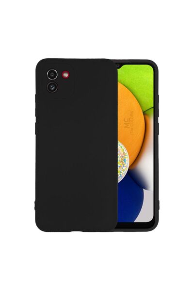 OEM Θήκη Σιλικόνης My Colors Sonique Samsung Galaxy A03 4G Μαύρο