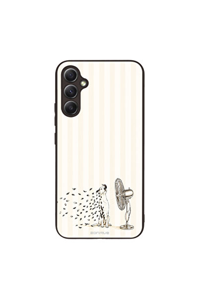 OEM Θήκη Sonique Σειρά Stripe Stories για Samsung Galaxy A34 5G Cool Dog