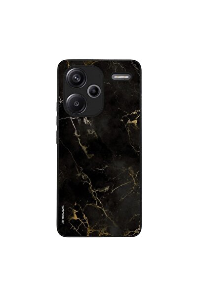 OEM Θήκη Sonique Marble Series για Xiaomi Redmi Note 13 Pro Plus 5G Μαύρο 01
