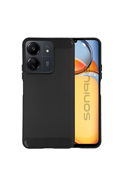 OEM Θήκη Σιλικόνης Sonique Carbon Brushed Xiaomi Redmi 13C 4G / Poco C65 4G Μ...
