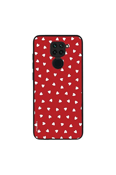 OEM Θήκη Sonique Heart Series για Xiaomi Redmi Note 9 Κόκκινο
