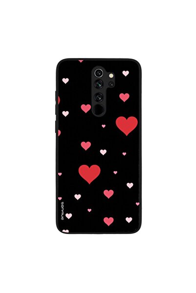 OEM Θήκη Sonique Heart Series για Xiaomi Redmi Note 8 Pro Μαύρο