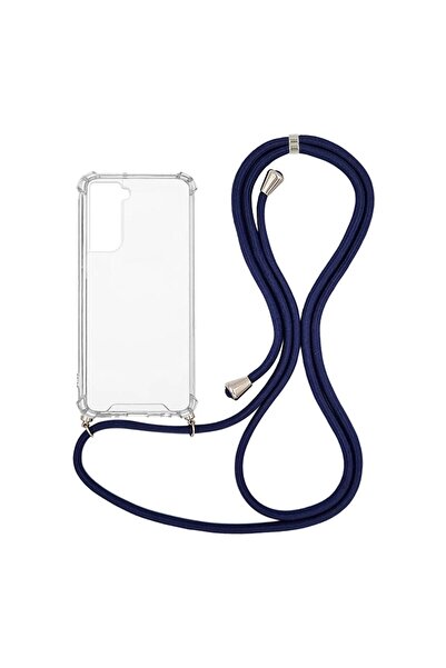 OEM Θήκη Σιλικόνης με Κορδόνι Sonique Armor Clear Samsung Galaxy S22 Plus Μπλ...