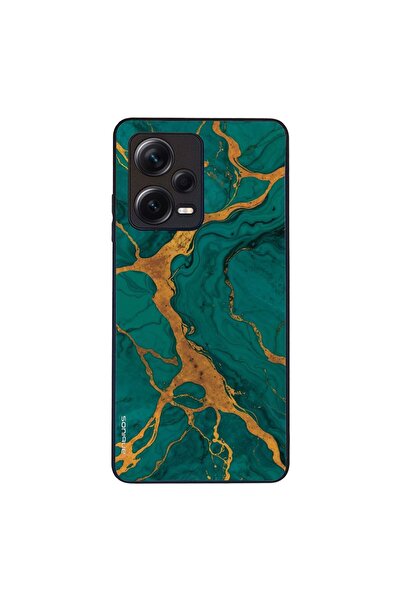 OEM Θήκη Sonique Marble Series για Xiaomi Redmi Note 12 Pro Plus Πράσινο