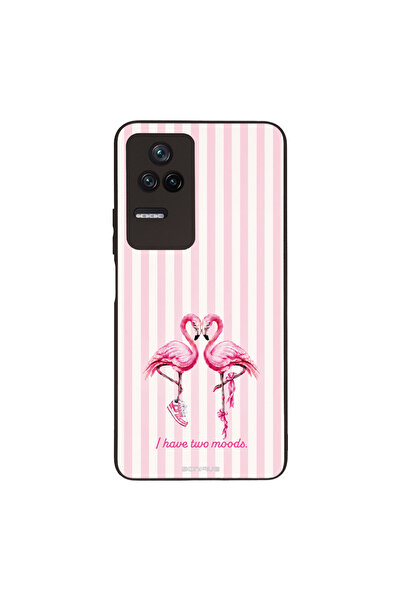 OEM Θήκη Sonique Stripe Stories Series για Xiaomi Poco F4 5G Φλαμίνγκο