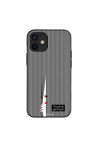 OEM Θήκη Sonique Stripe Stories Series για Apple iPhone 12 mini Eye on You – ...