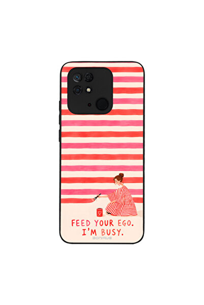 OEM Θήκη Sonique Stripe Stories Series για Xiaomi Redmi 10C Feed Your Ego