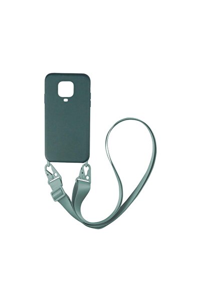 OEM Θήκη Σιλικόνης με Strap CarryHang Sonique Xiaomi Redmi Note 9S/9 Pro Πράσ...