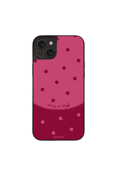 OEM Θήκη Sonique Delulu Polka Era Series για Apple iPhone 15 Plus Top Cherry