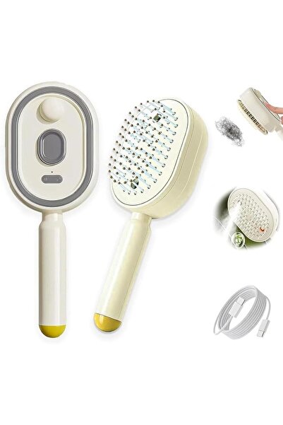 GENERAL 3-in-1 Electric Steam Brush, Hair Detangling Brush with Built-In Wate...
