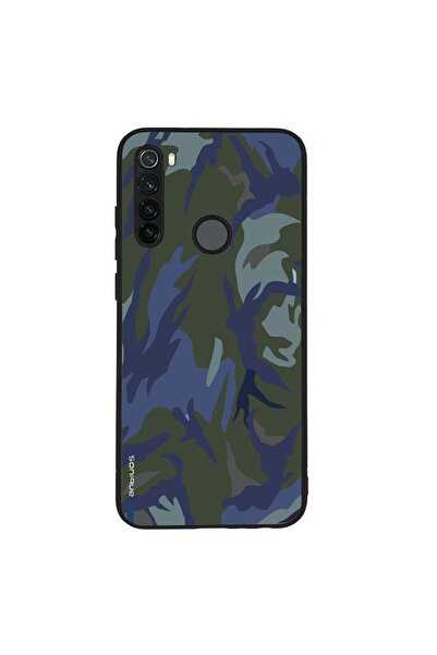 OEM Θήκη Sonique Camouflage Army Series για Xiaomi Redmi Note 8T Μπλε 01