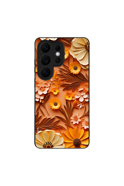 OEM Θήκη Sonique 3D Flower Series για Samsung Galaxy S26 Ultra Πορτοκαλί