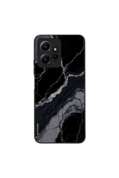 OEM Θήκη Sonique Marble Series για Xiaomi Redmi Note 12 4G Μαύρο 02
