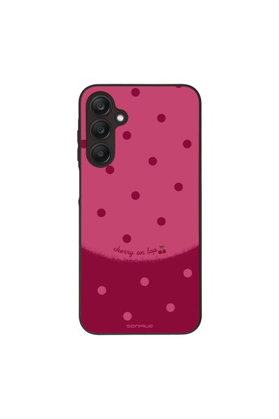 OEM Θήκη Sonique Delulu Polka Era Series για Samsung Galaxy A25 5G Top Cherry