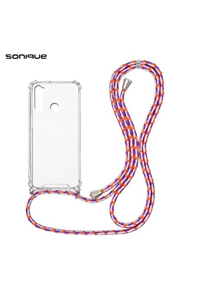 OEM Θήκη Σιλικόνης με Κορδόνι Sonique Armor Clear Xiaomi Redmi Note 8 / Redmi...