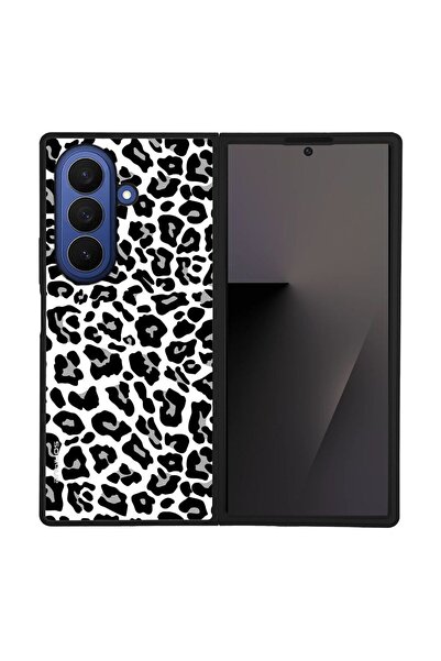 OEM Θήκη Sonique Σειρά Animal Print για Samsung Galaxy Z Fold 7 Λεοπάρ 03