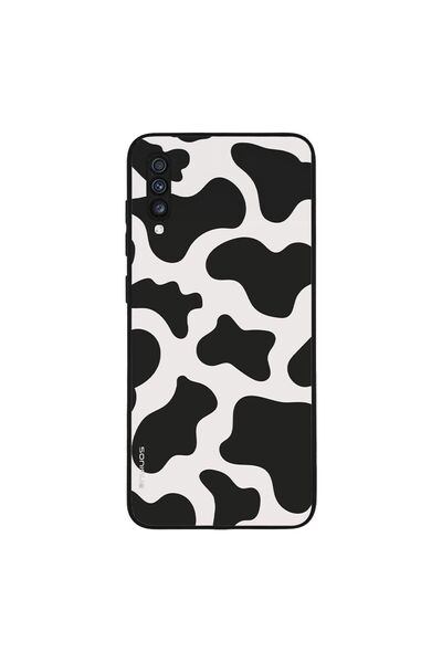 OEM Θήκη Sonique Σειρά Animal Print για Samsung Galaxy A70/A70s Αγελάδα 01