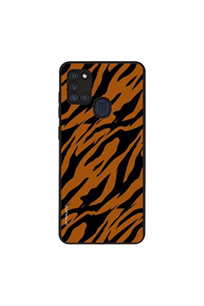 OEM Θήκη Sonique Animal Print Series για Samsung Galaxy A21s Tiger 01