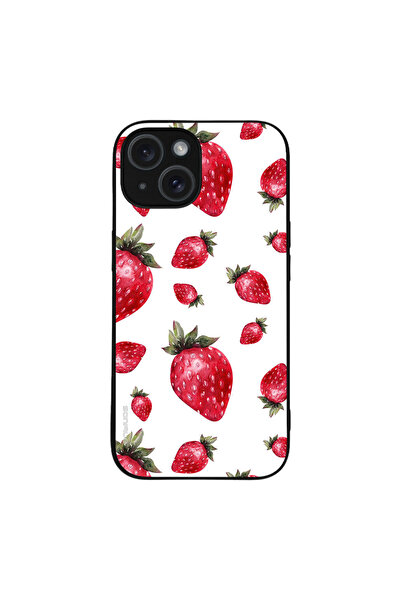 OEM Θήκη Sonique Fruit Series για Apple iPhone 15 Φράουλα 01